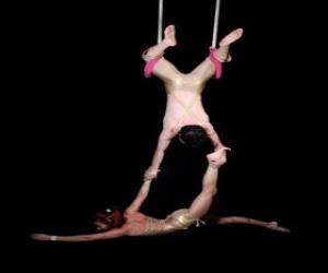 Puzzle de Acrobatas