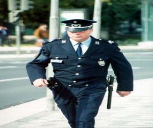 Puzzle de Agente de policía