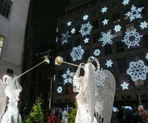 Puzzle de Ángeles del Rockefeller Center