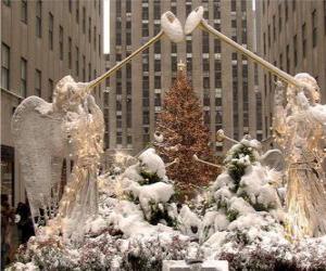 Puzzle de Ángeles del Rockefeller Center