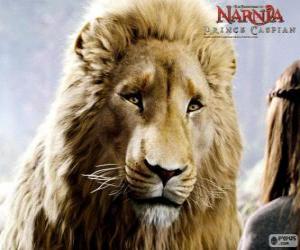 Puzzle de Aslan, el legendario león creador del país de Narnia