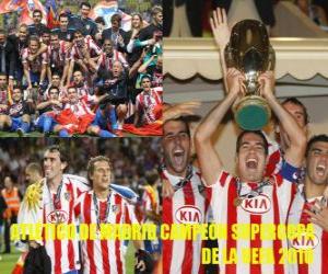 Puzzle de Atlético de Madrid Campeón Supercopa de la UEFA 2010