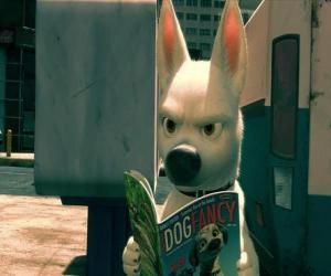 Puzzle de Bolt leyendo una revista