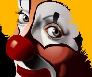 Puzzle de Cara de payaso