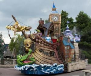 Puzzle de Carroza de Peter Pan - Disneyland París -