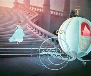 Puzzle de Cenicienta sale corriendo justo antes de medianoche