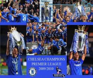 Puzzle de Chaalsea Campéon Liga Inglesa de Fútbol - Premier League 2010
