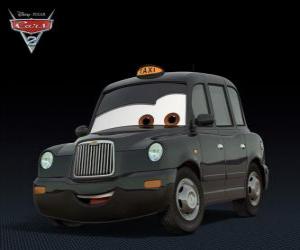 Puzzle de Chauncy Fares, el típico taxi negro de Londres