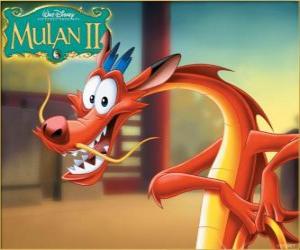 Puzzle de El pequeño dragón Mushu
