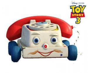 Puzzle de El Telefonito o Chatter Telephone es un juguete clásico de Fisher-Price