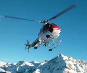 Puzzle de Helicóptero de rescate
