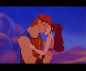 Puzzle de Hércules y Meg enamorados