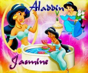 Puzzle de La princesa Jasmine