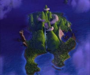 Puzzle de La Tierra de las Hadas, un secreto escondite en lo más profundo del País del Nunca Jamás donde viven todas las Hadas de Disney