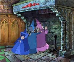 Puzzle de Las tres hadas madrinas