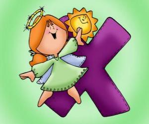 Puzzle de Letra X