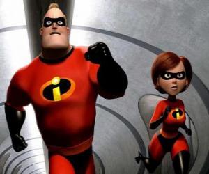 Puzzle de Mr. Increíble, Elastigirl