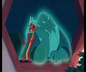 Puzzle de Mushu logra su objetivo de convertirse en guardián de la familia Fa.