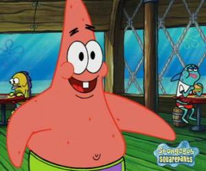 Puzzle de Patricio Estrella es el mejor amigo de Bob Esponja