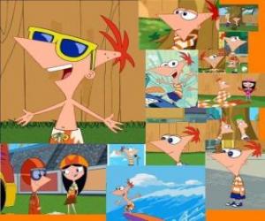 Puzzle de Phineas en diversas imagenes