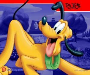 Puzzle de Pluto, el perro de Mickey Mouse
