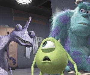Puzzle de Randall Boggs es un rival directo de Sulley y forma parte del plan de Watermoose para secuestrar niños en el mundo de los humanos