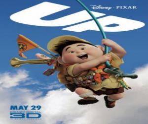 Puzzle de Russell, un boyscout de ocho años que vive emocionantes aventuras