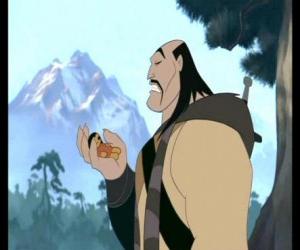 Puzzle de Shan-Yu, jefe de los invasores