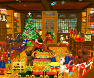 Puzzle de Tienda de regalos para la Navidad