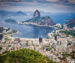 Puzzle de Vista áerea de Río de Janeiro