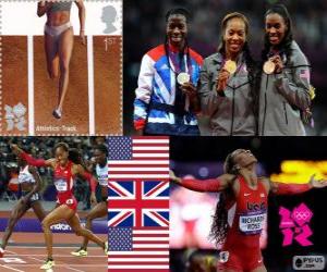 Puzzle de 400 m femeninos Londres 12