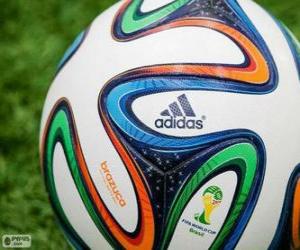 Puzzle de Adidas Brazuca, el balón oficial del Mundial Brasil 2014