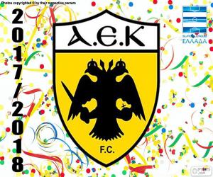 Puzzle de AEK Atenas F.C., Super Lig 2017-18