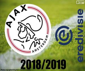 Puzzle de AFC Ajax, campeón 2018-2019