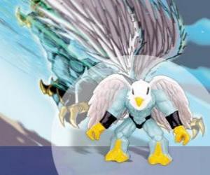 Puzzle de Águila solitaria (Series 1) (Aire) (Potencia 4)