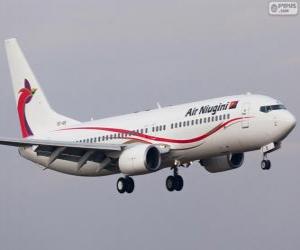 Puzzle de Air Niugini es la aerolínea nacional de Papúa Nueva Guinea