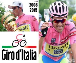 Puzzle de Alberto Contador, Giro 2015