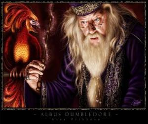 Puzzle de Albus Dumbledore, es el mago más poderoso de toda la saga