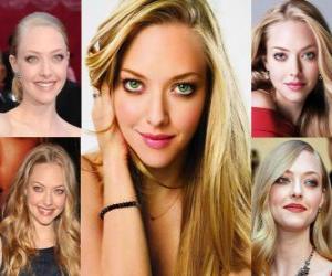 Puzzle de Amanda Seyfried  es conocida por su personaje en la pelicula Mamma Mia!, como Sophie Sheridan.