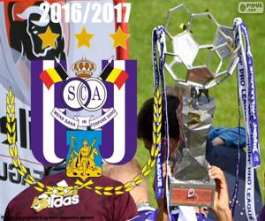 Puzzle de Anderlecht, campeón 2016-2017