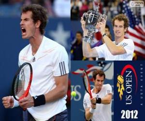 Puzzle de Andy Murray Campeón US Open 2012