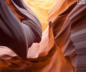 Puzzle de Antelope Canyon, Estados Unidos