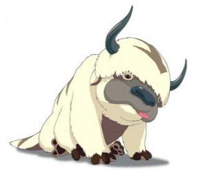 Puzzle de Appa, el bisonte volador de Aang