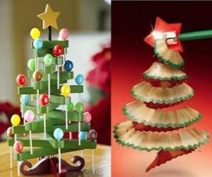 Puzzle de Árboles de Navidad, originales