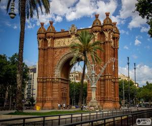 Puzzle de Arco de Triunfo de Barcelona