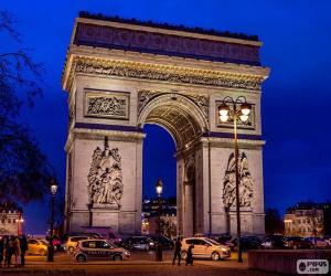Puzzle de Arco de Triunfo, Paris