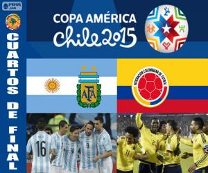 Puzzle de ARG - COL, Copa América 15