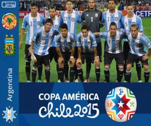 Puzzle de Argentina Copa América 2015