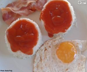 Puzzle de Arroz a la cubana