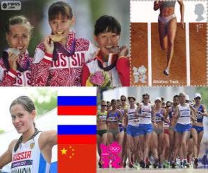Puzzle de Atlet 20km marcha fem LDN12